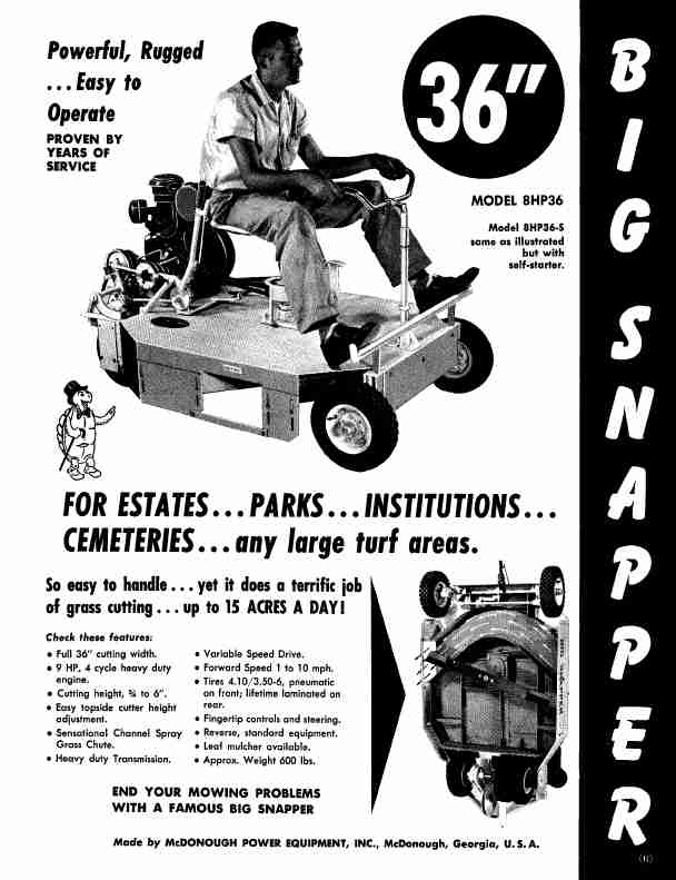 Snapper Lawn Mower 8HP36-page_pdf